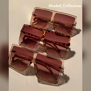 Stylish Tortoise and Pink Sunglasses